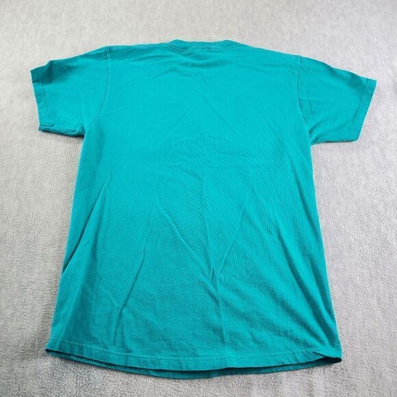 Vtg Mickey Mouse And Friends Shirt Mens Medium Green Short Sleeve Crew Neck Tee - Picture 8 of 9